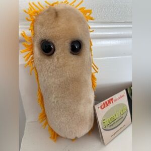 Giant Microbes Stomach Ache Plush NWT Educational Fun Funny